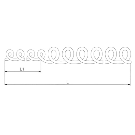 Spiral shock absorber