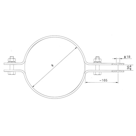 Rod fastening fixture