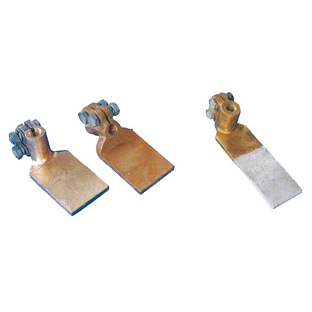 Copper, copper and aluminum pole clamp 