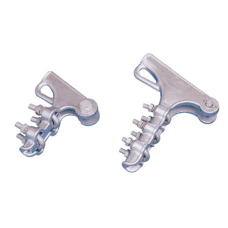 Aluminum alloy strain clamps (bolt type